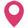 location icon vector Map pin red - Partners